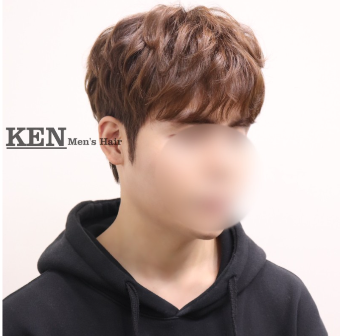 남자 투블럭 쉐도우펌