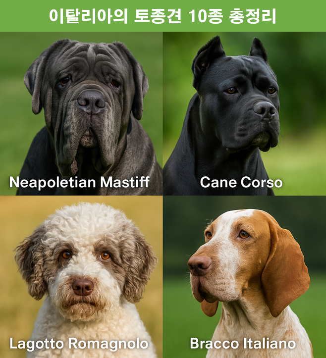 이탈리아의 토종견 10종 총정리 이미지
