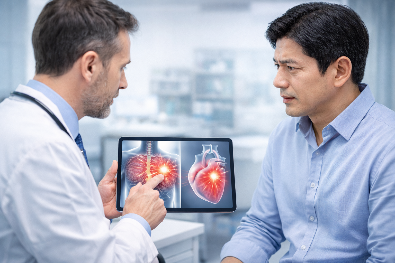 병원 의사와 상담