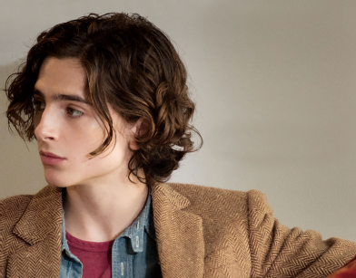 티모시 샬라메의 옆모습