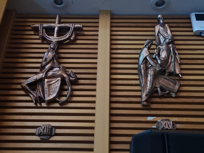 지세포성당 십자가의 길 사진