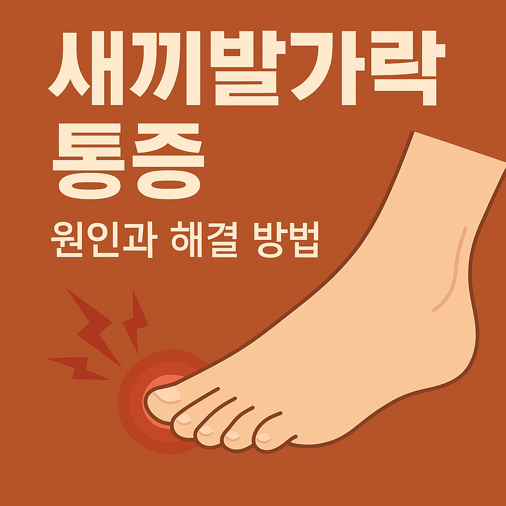 새끼발가락 통증 원인