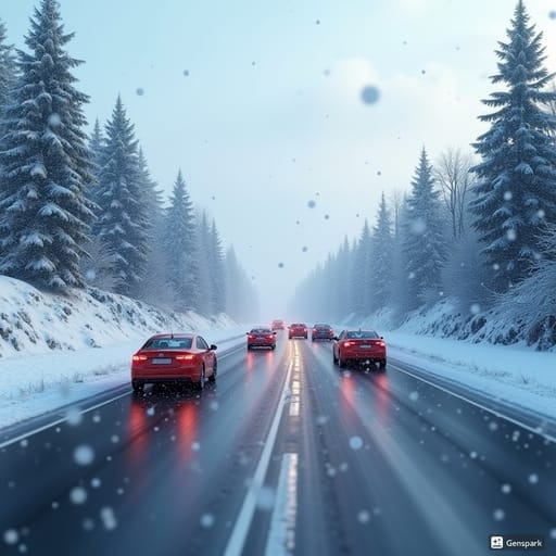 2025년 설 연휴 날씨 강추위와 눈 예보