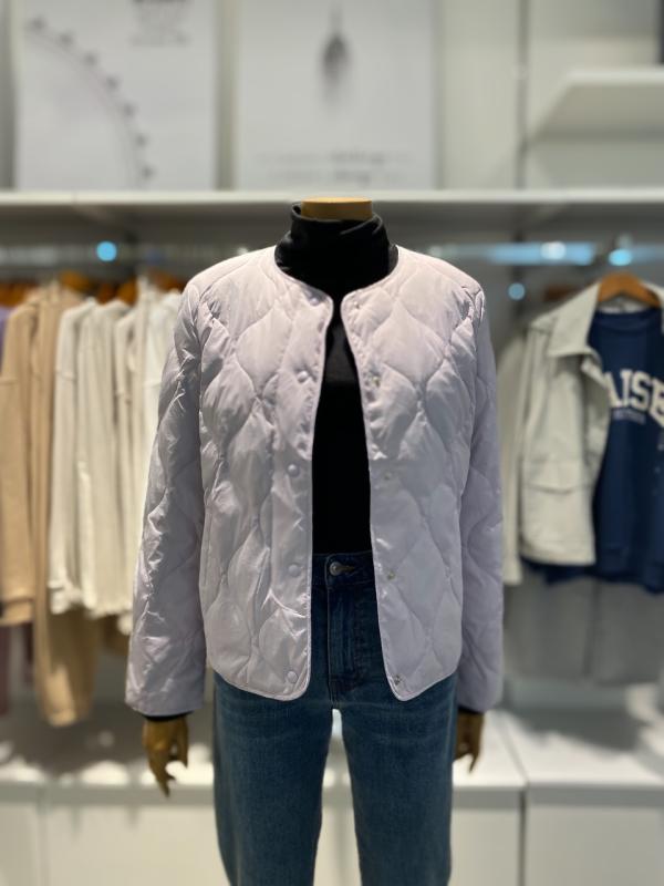 지오다노 여 어니언 퀄팅 경량 다운 자켓 372908