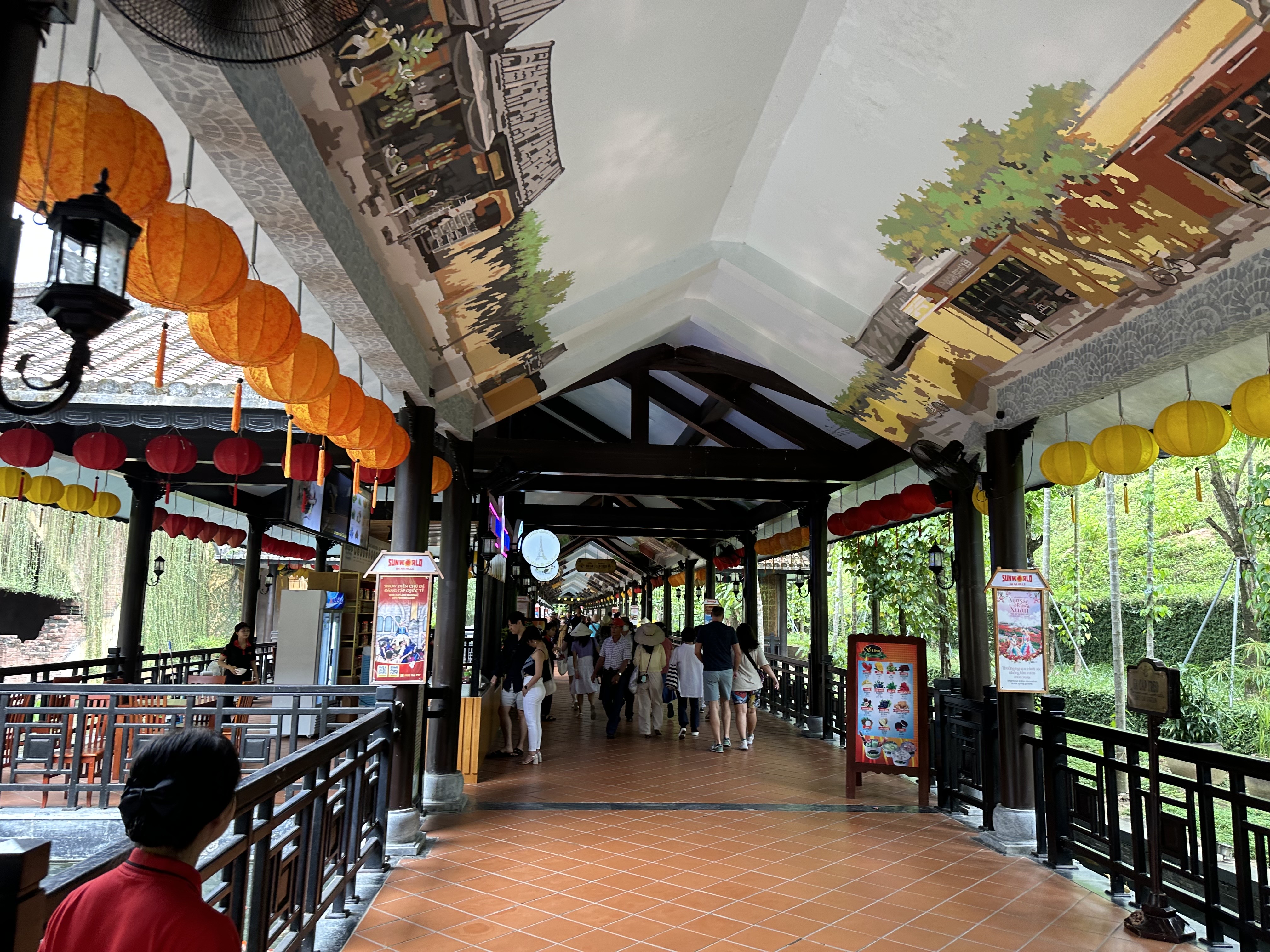 케이블 타러 가는 길