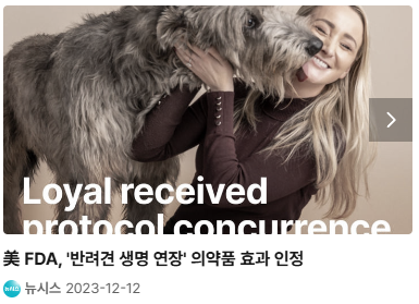 건강한 대형견과 가족이 함께 있는 모습