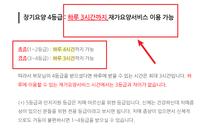 장기요양등급 4등급 혜택2