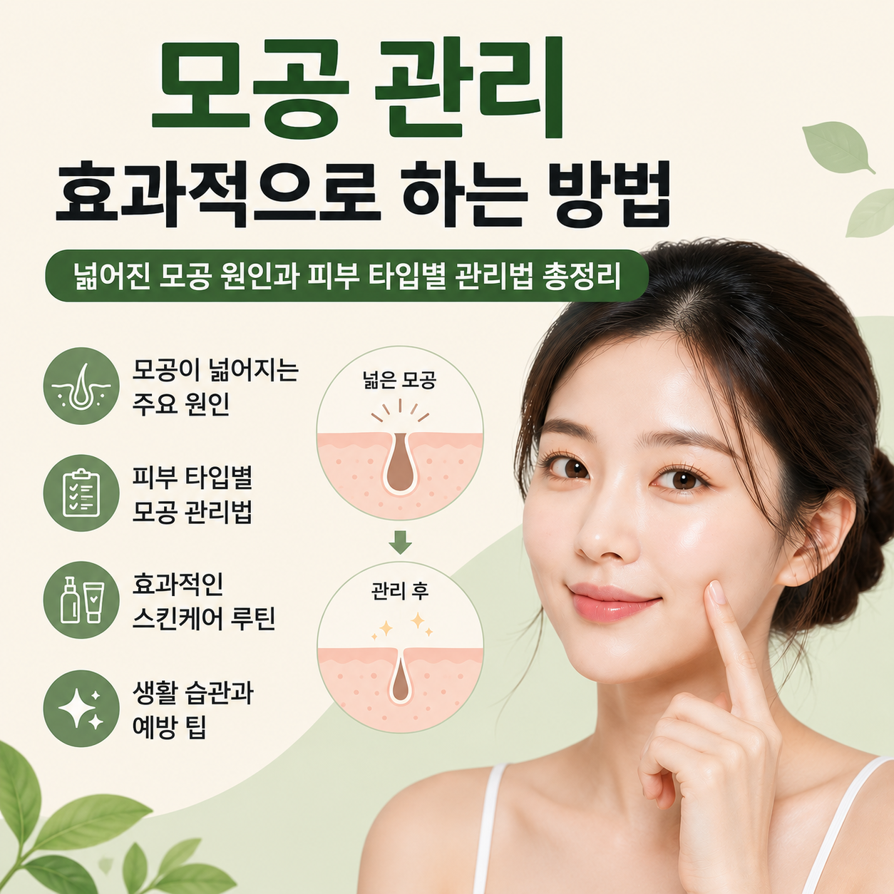 모공 관리