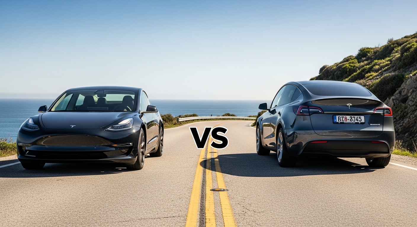 테슬라 모델 3 VS 모델 Y