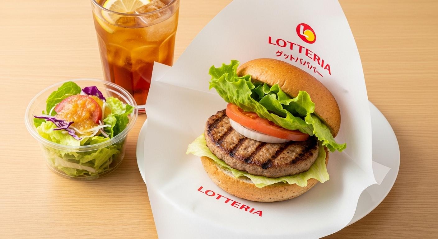 다이어트 햄버거 추천 롯데리아