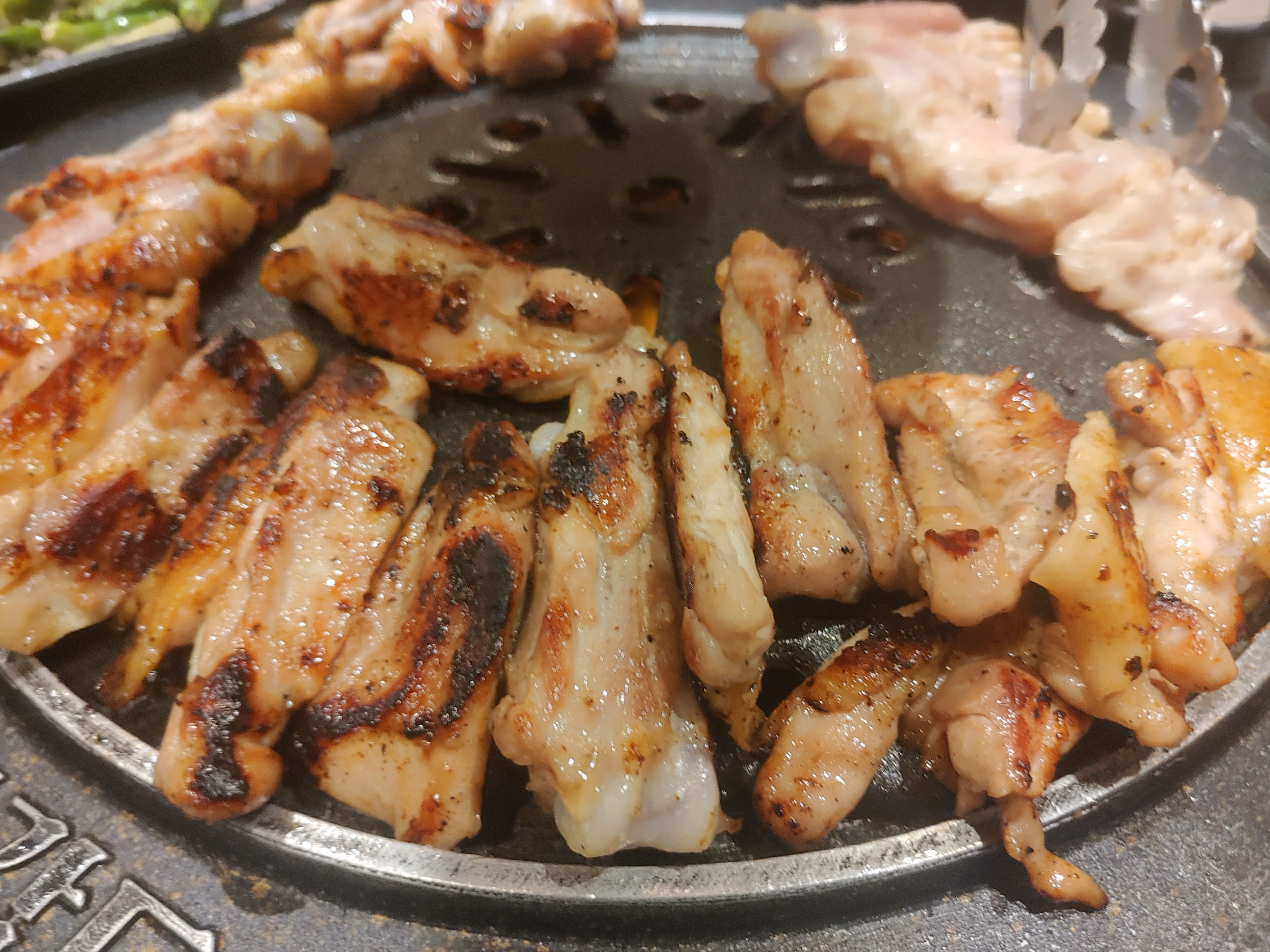 숯불닭갈비 팔각도