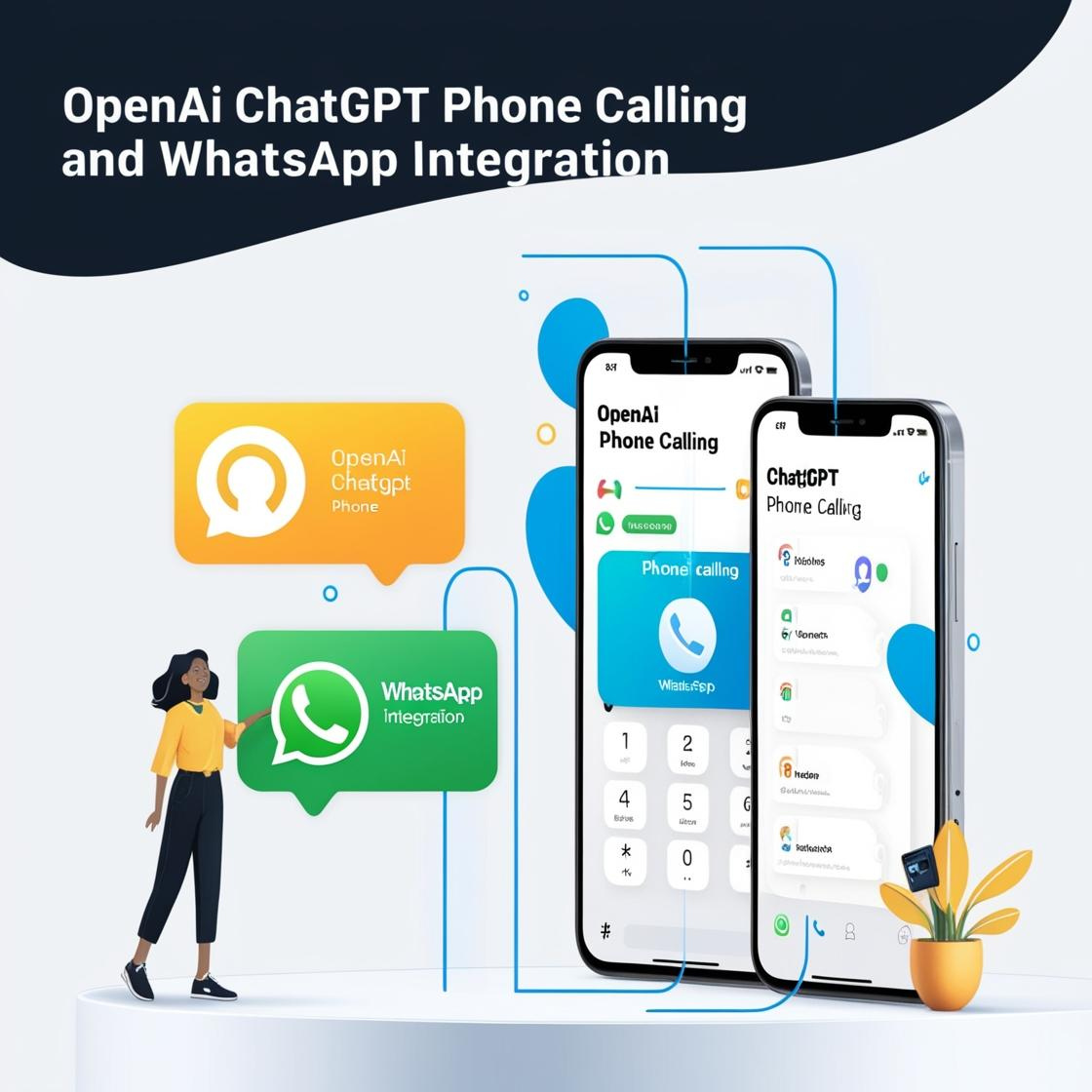 OpenAI ChatGPT의 전화 통화 기능과 WhatsApp 통합 소개 이미지