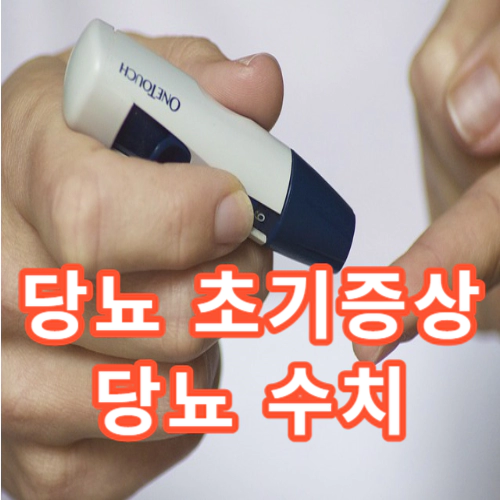 당뇨-초기-증상-당뇨-정상-수치