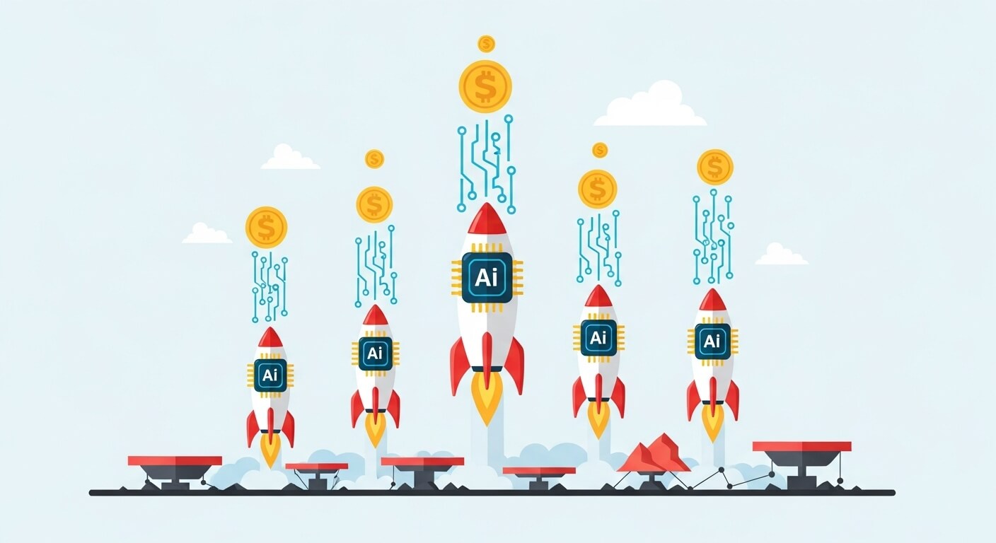 AI 붐과 함께 부상한 신흥 종목들