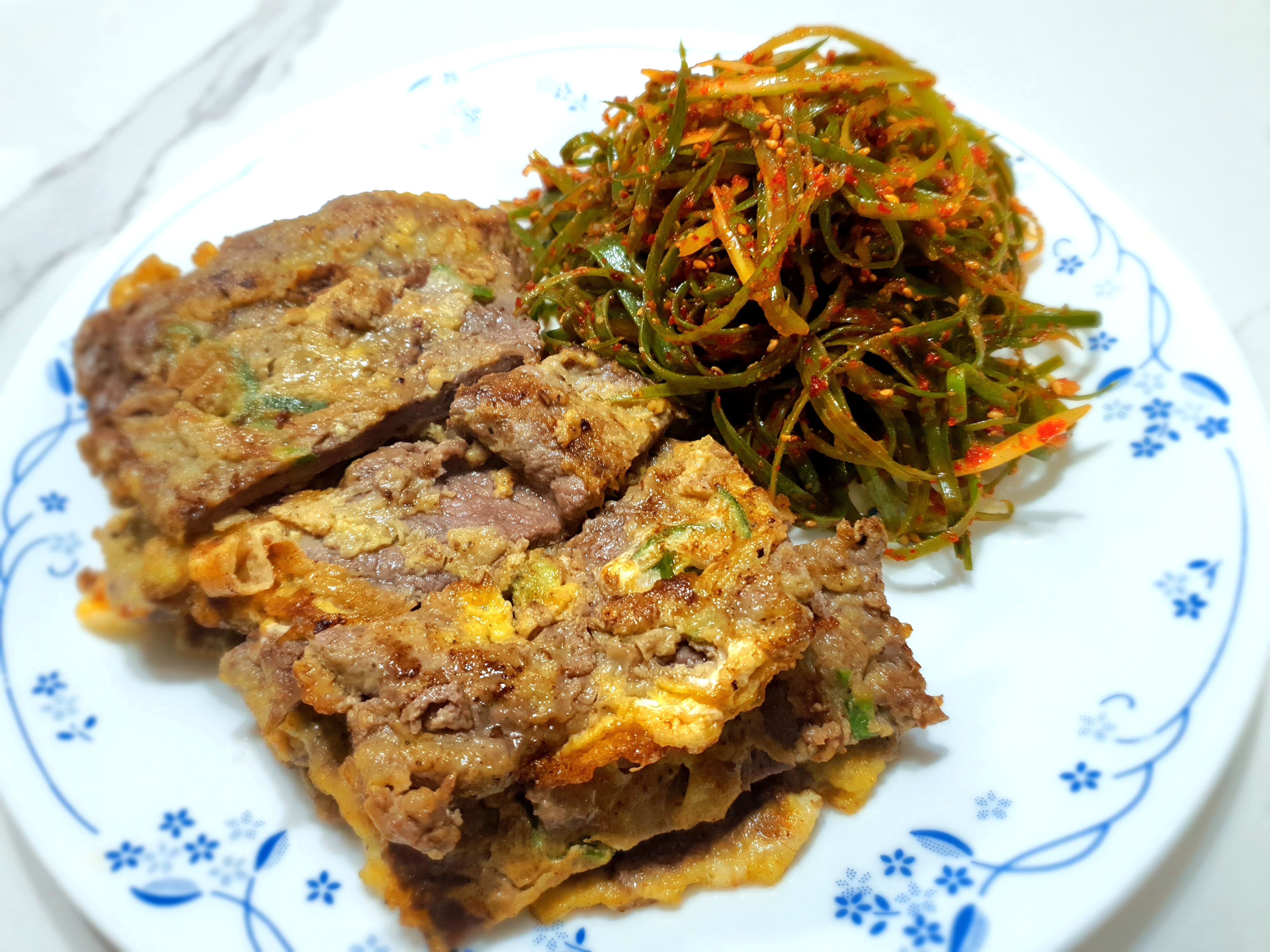 추석날-소고기육전을-부쳤어요.