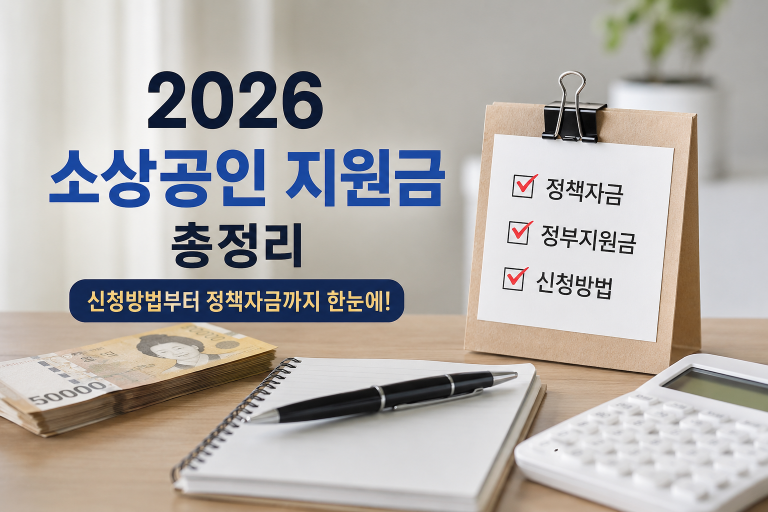 2026년 소상공인 지원금