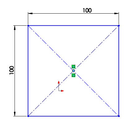 솔리드웍스 (SolidWorks) 불완전정의 - 원점 연결 안됨