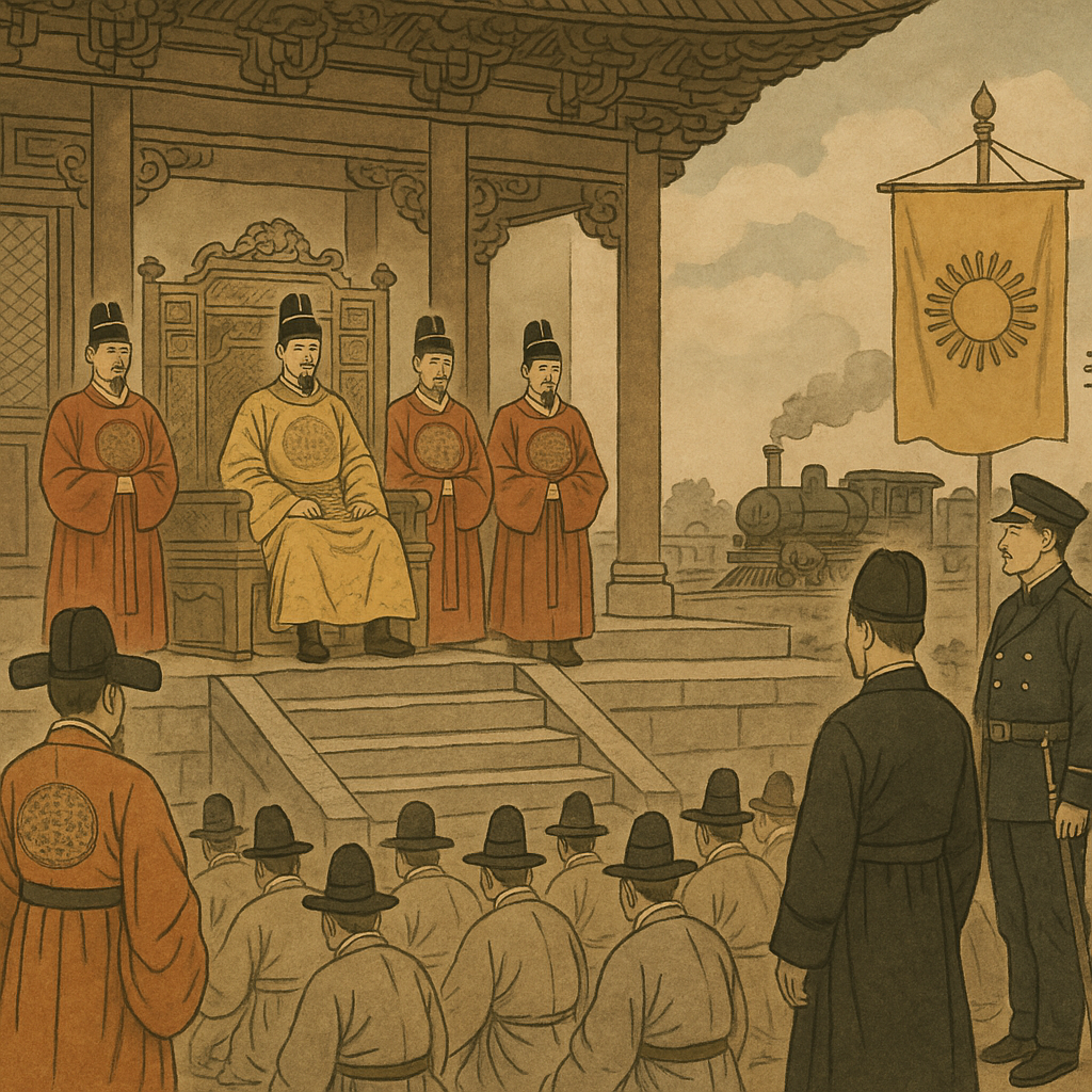 대한제국 선포 관련 이미지