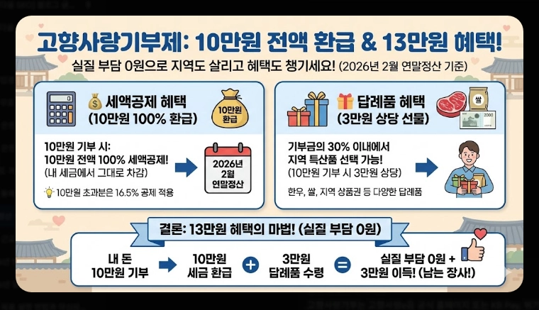 연말정산 13월의 보너스 받는 꿀팁