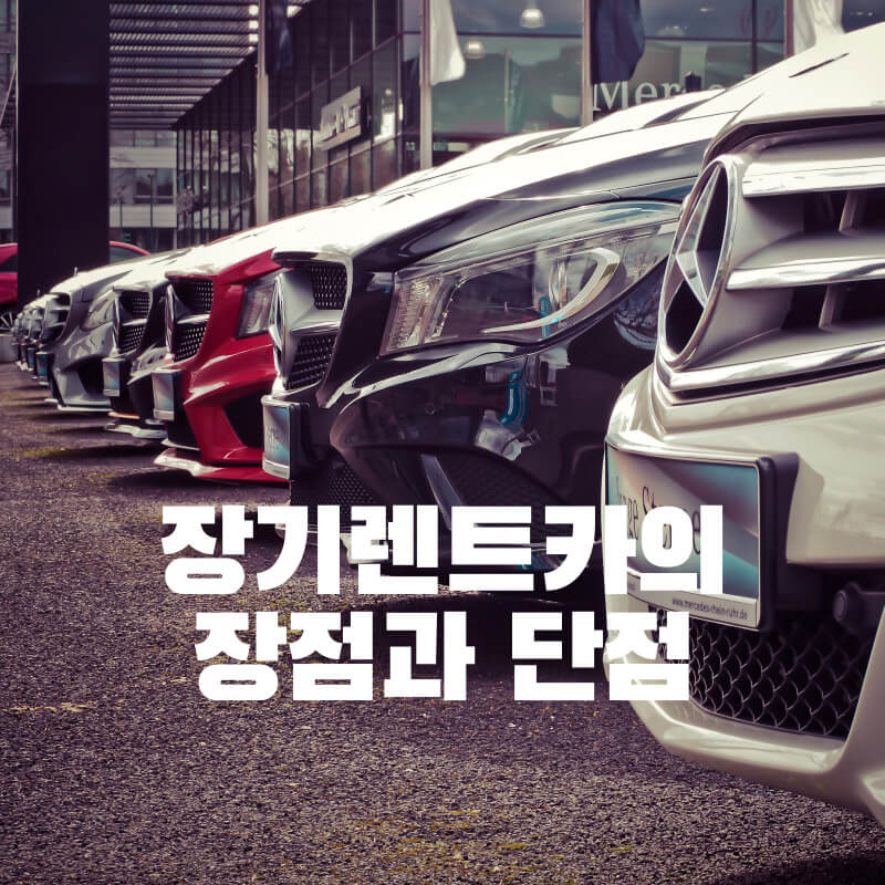 장기렌트카의 장점과 단점