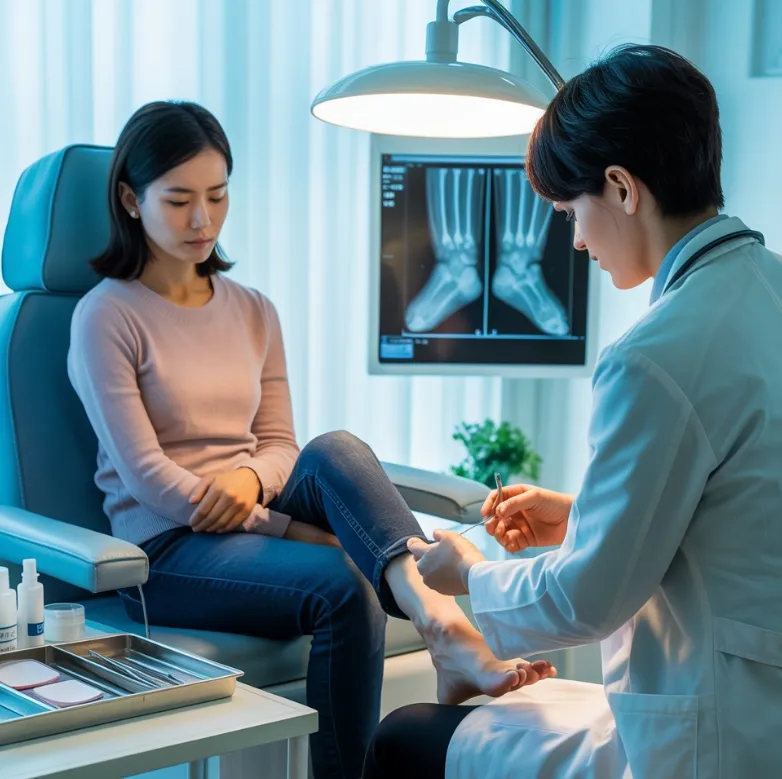 내성발톱 병원 치료 이미지