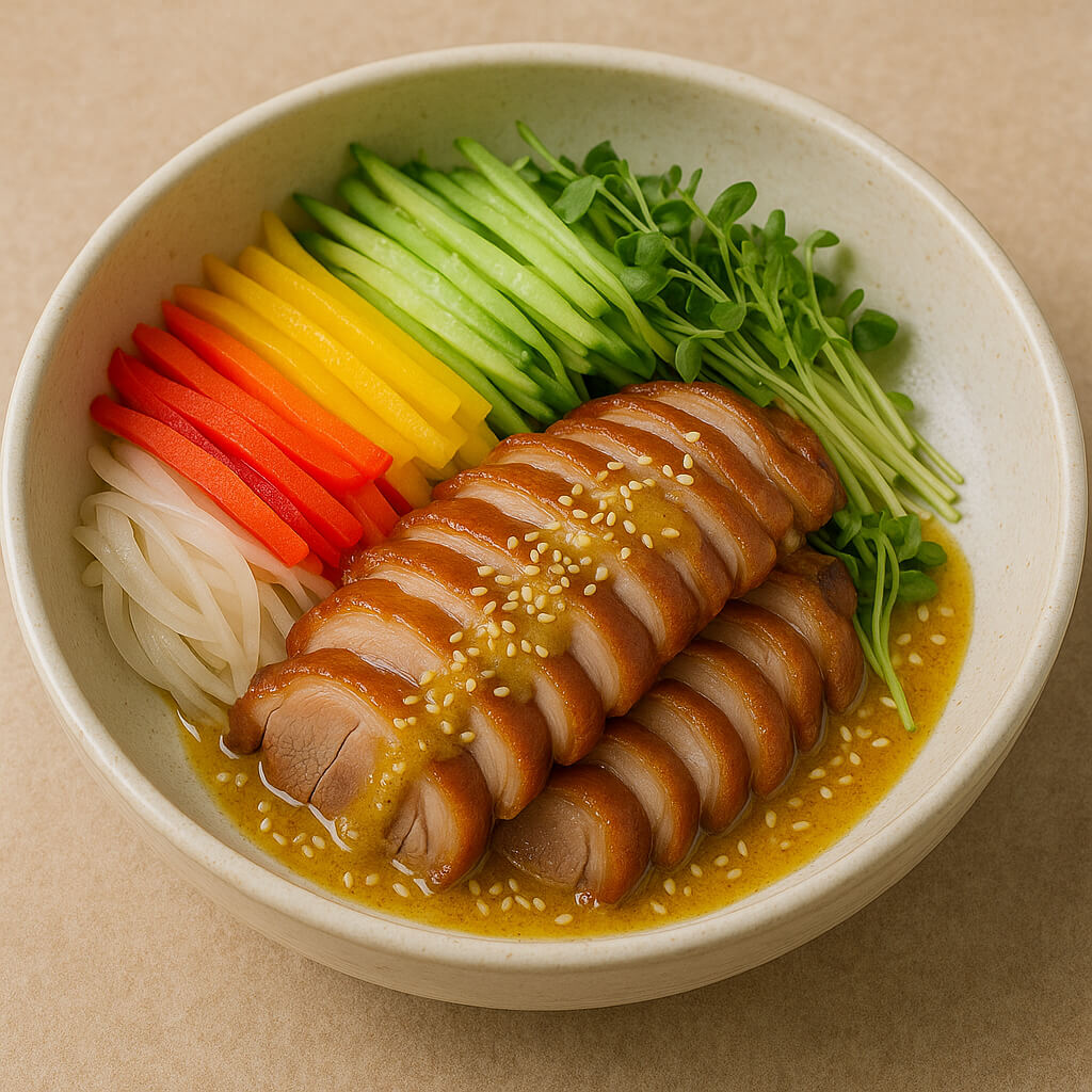 여름에 입맛 살리는 새콤달콤한 냉채족발