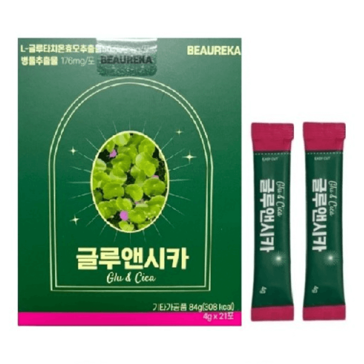 뷰레카-글루앤시카-글루엔시카-분말-가루-1박스-제품-사진