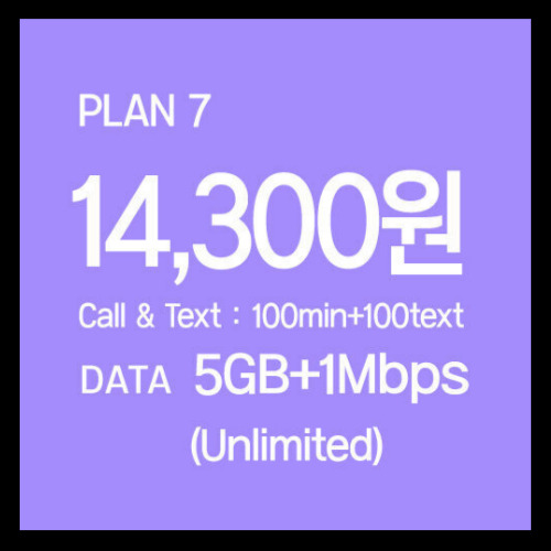 SIM CARD KOREA