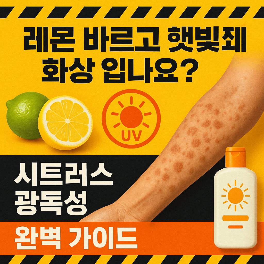 시트러스 광독성 완벽 가이드 썸네일