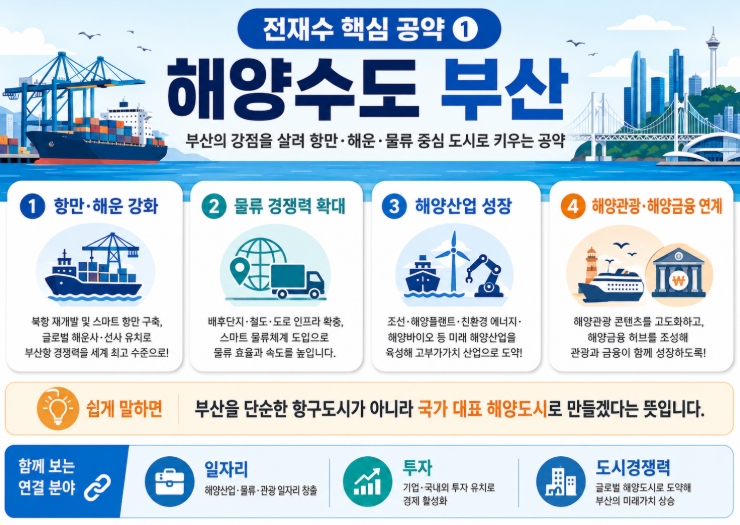 전재수 부산시장 당선자 프로필&middot;공약 쉽게 정리