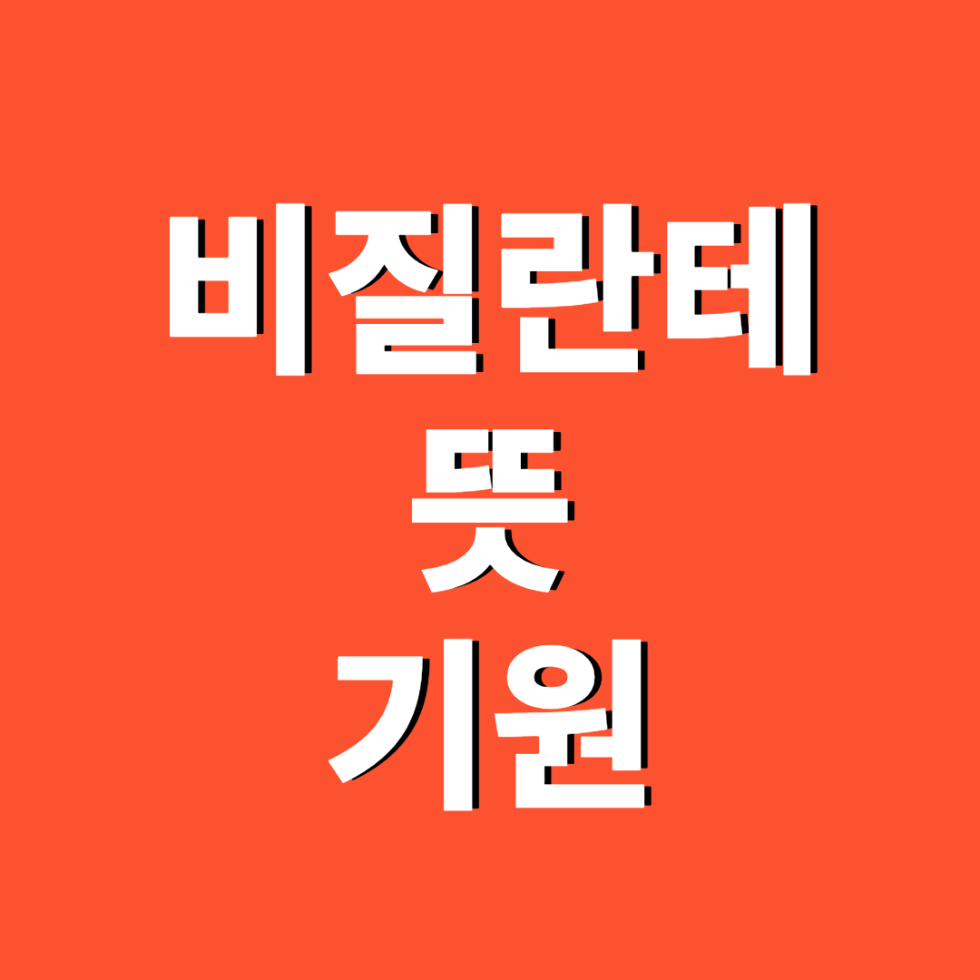 비질란테의 뜻과 기원