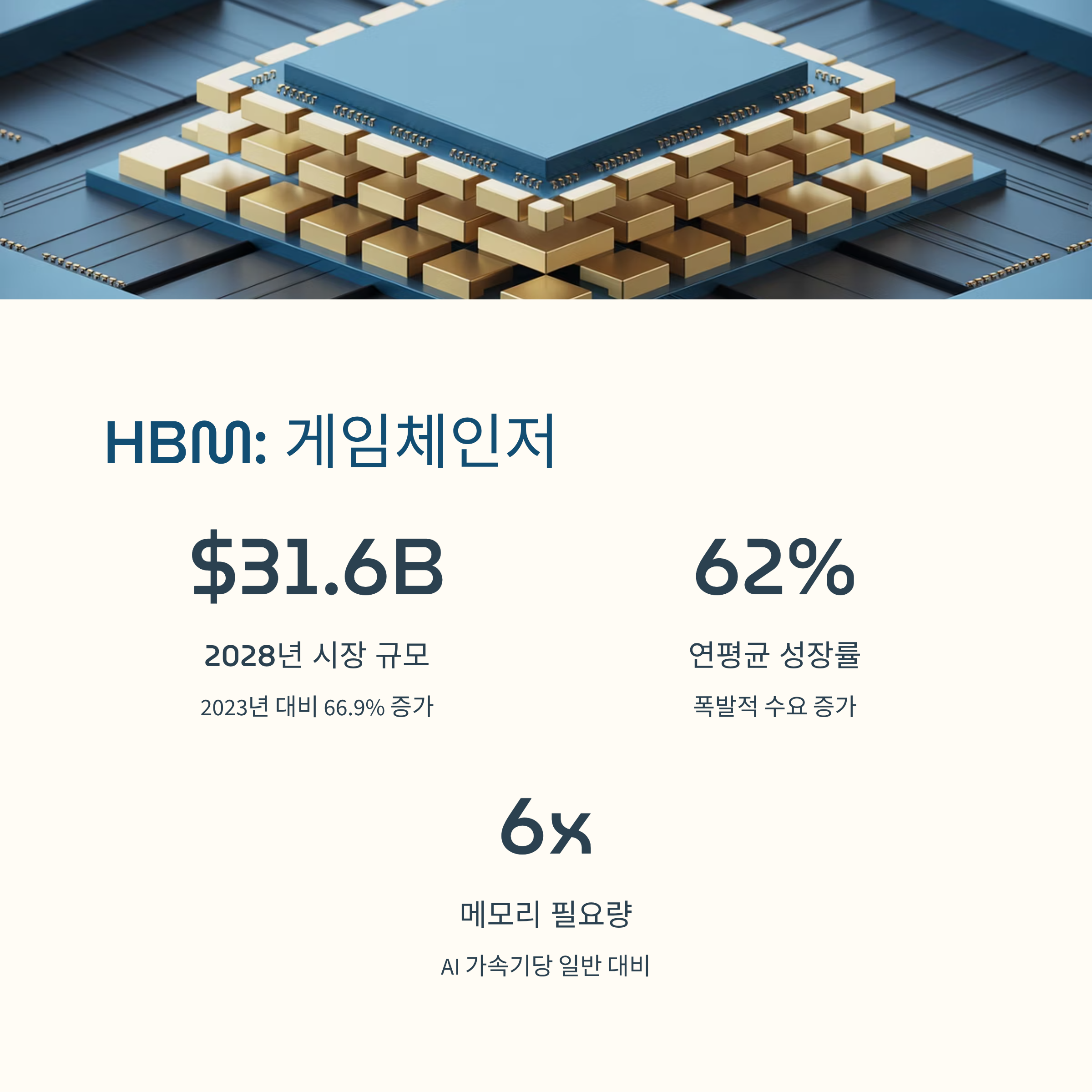 메모리 반도체 HBM 게임체인저