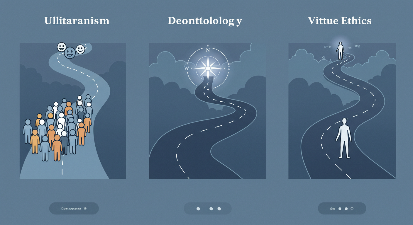 공리주의 반대말은? 의무론과 덕 윤리로 알아보는 도덕의 세계