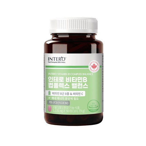 일상생활 활력을 채워주는 비타민b복합 위슬로 활력 BEST