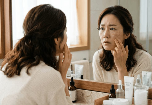 약국 기미 연고 (히드로퀴논, 염증 후 색소침착, 흑피증)