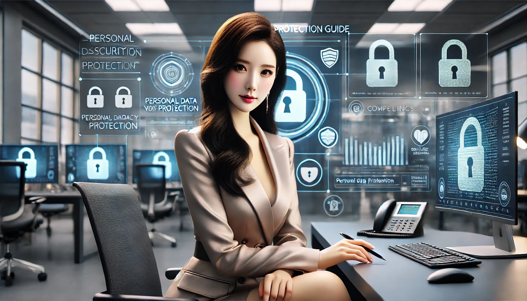 개인정보 유출 방지 관련 이미지