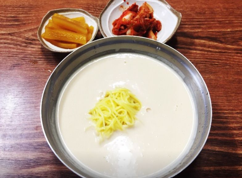 진주냉콩국수