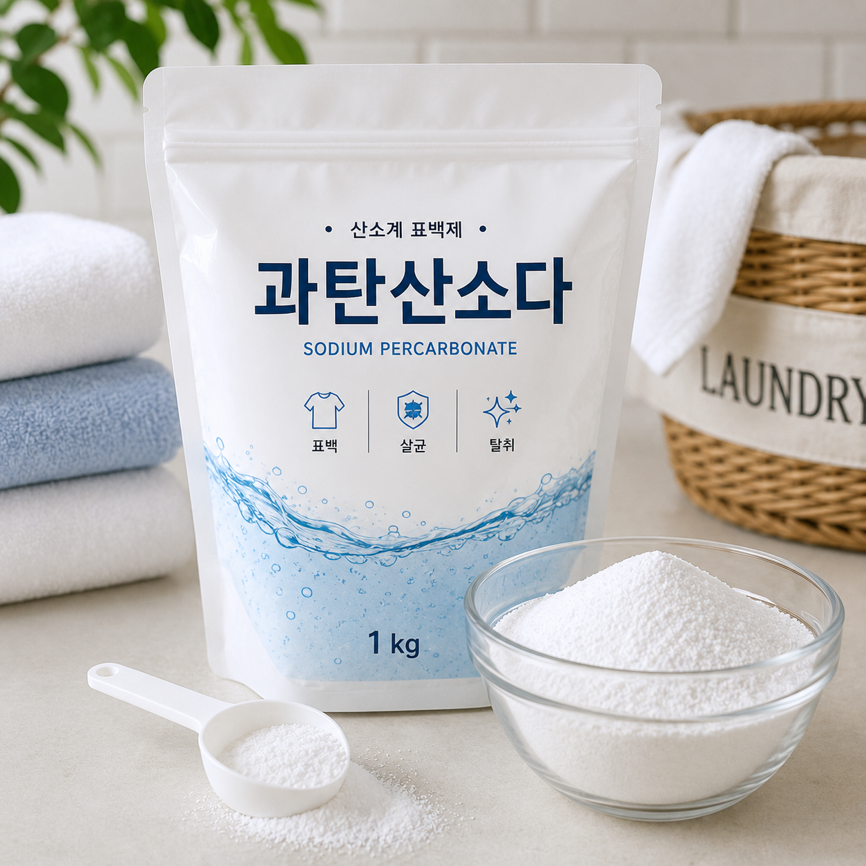 장마철 빨래 쉰내 제거 방법!
