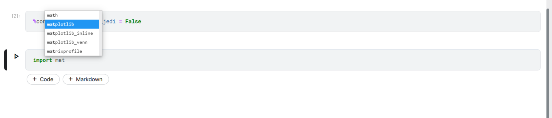 캐글 자동완성
캐글 노트북 자동완성
matplotlib