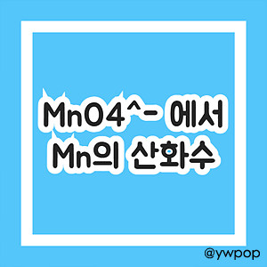 MnO4^-의 산화수