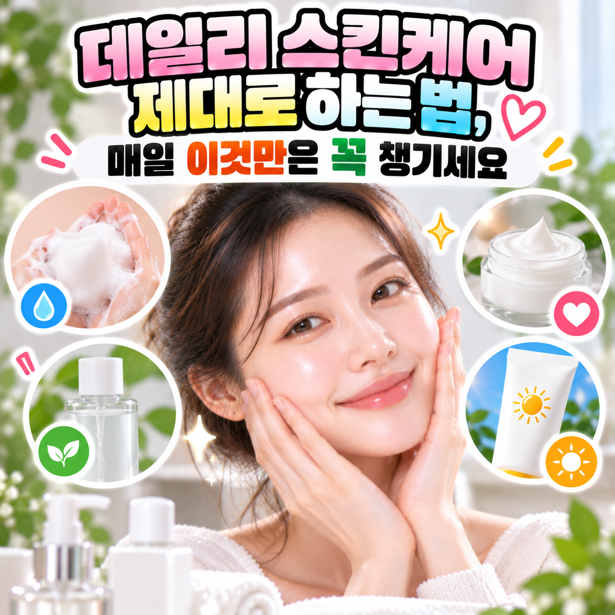 데일리 스킨케어 제대로 하는 법