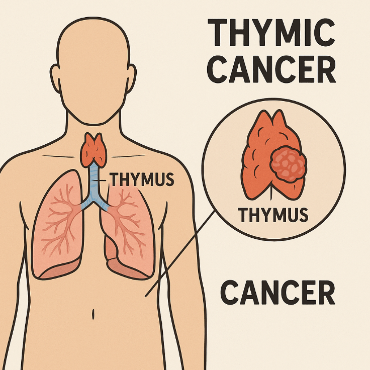 흉선암 관련 자료 사진