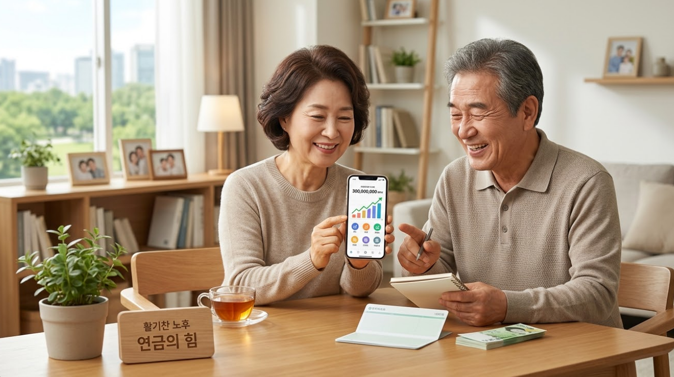 활기찬 노후, 연금의 힘