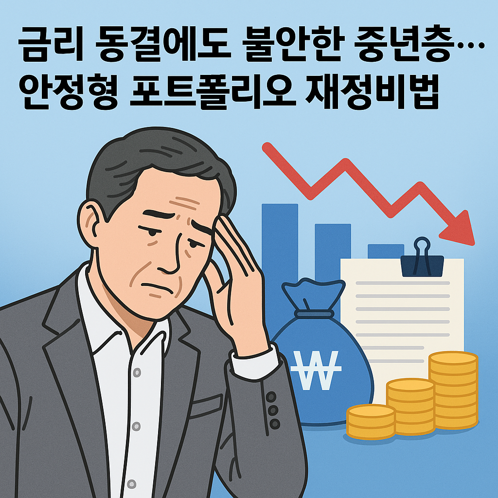 금리 동결에도 불안한 중년층