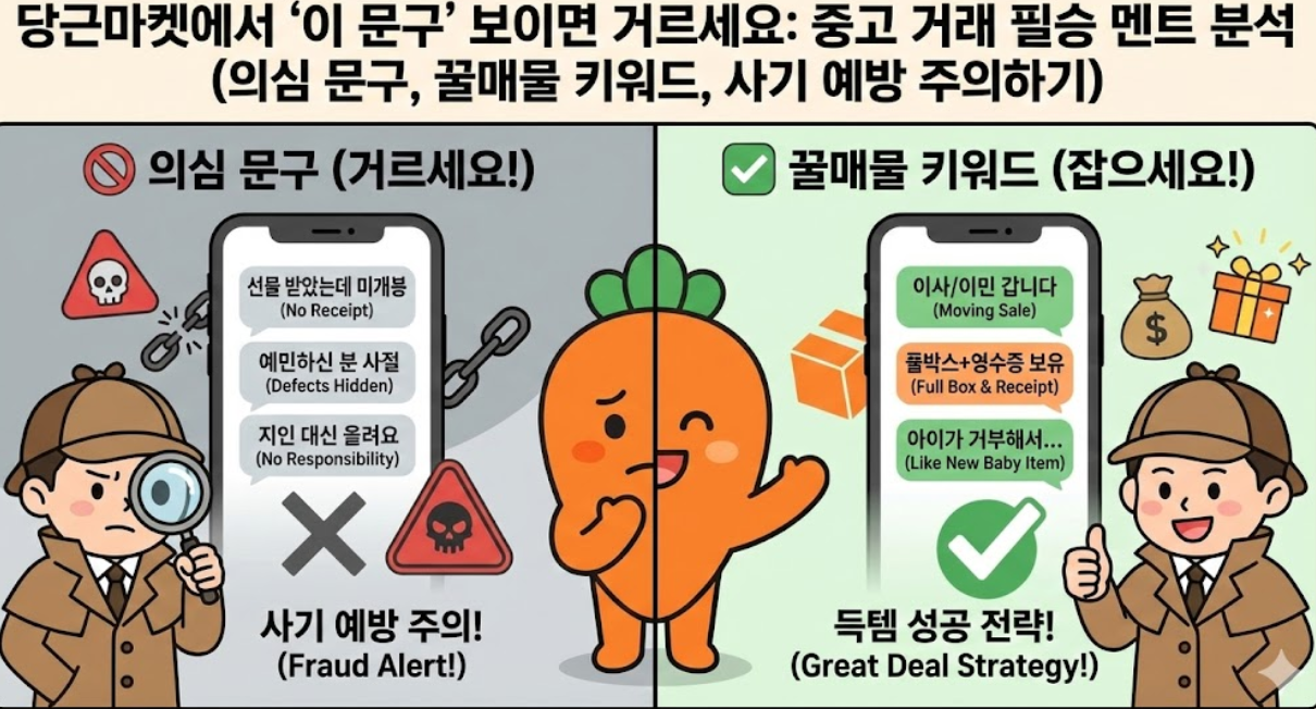 당근마켓 필승 거래법 썸네일 사진