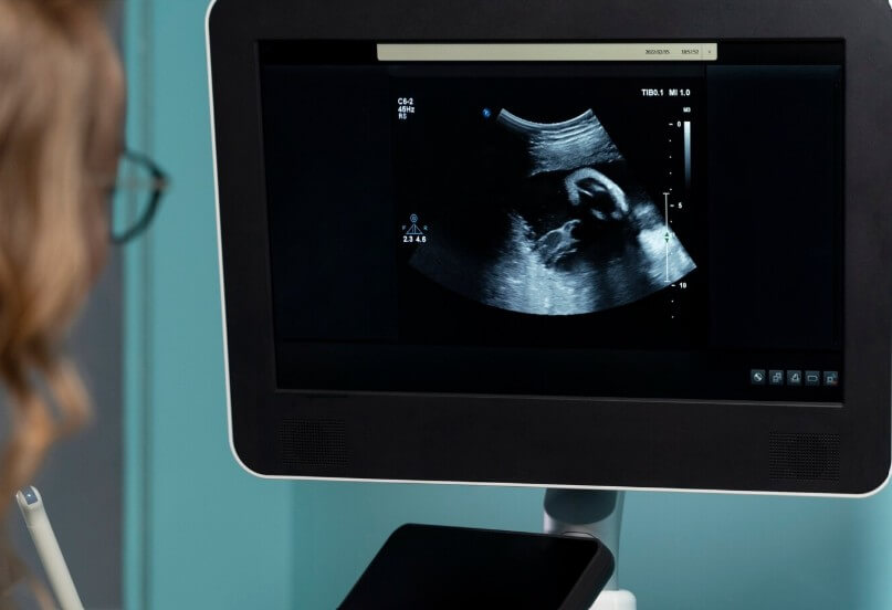 내시경 검사 중인 모습