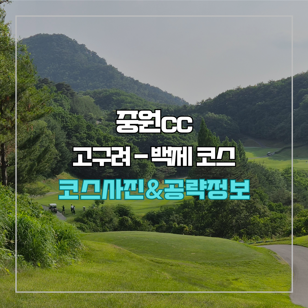 중원gc 고구려-백제 코스 사진 및 공략 정보