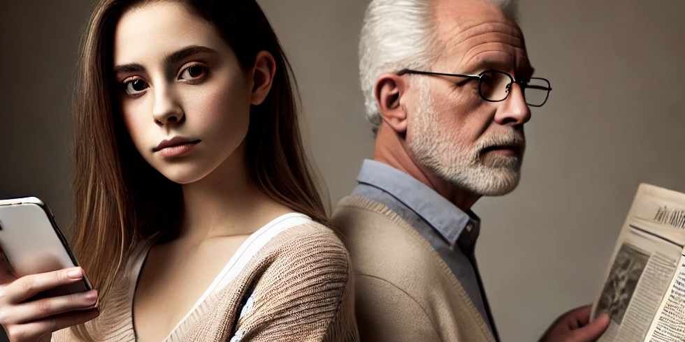 두세대간의 갈등을 보여주고있다