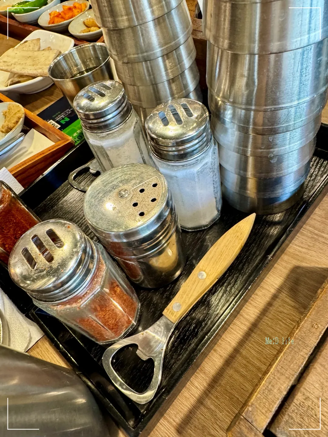 강갈비탕-부산-서면-시민공원-고춧가루-후추-소금-물