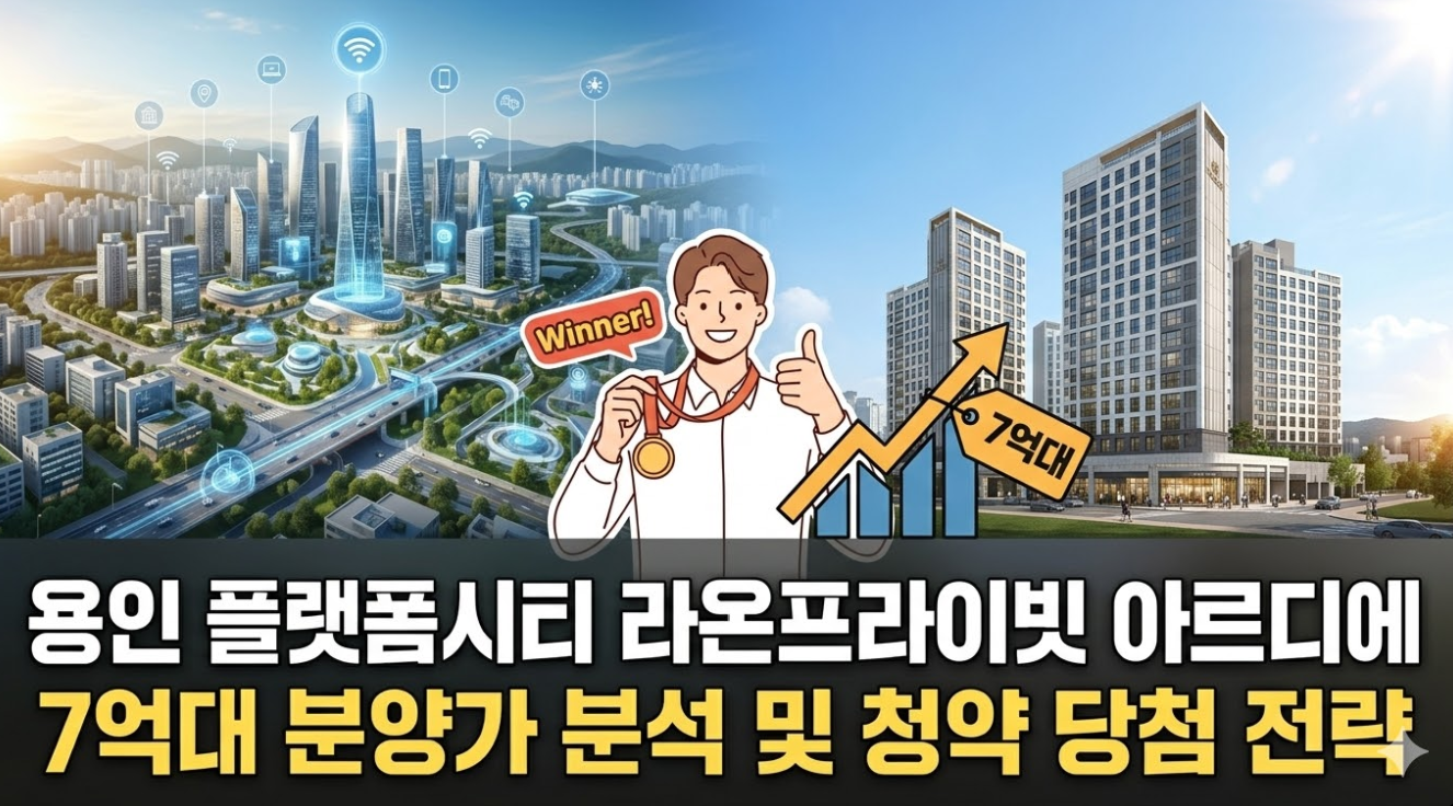 용인 플랫폼시티 라온프라이빗 아르디에